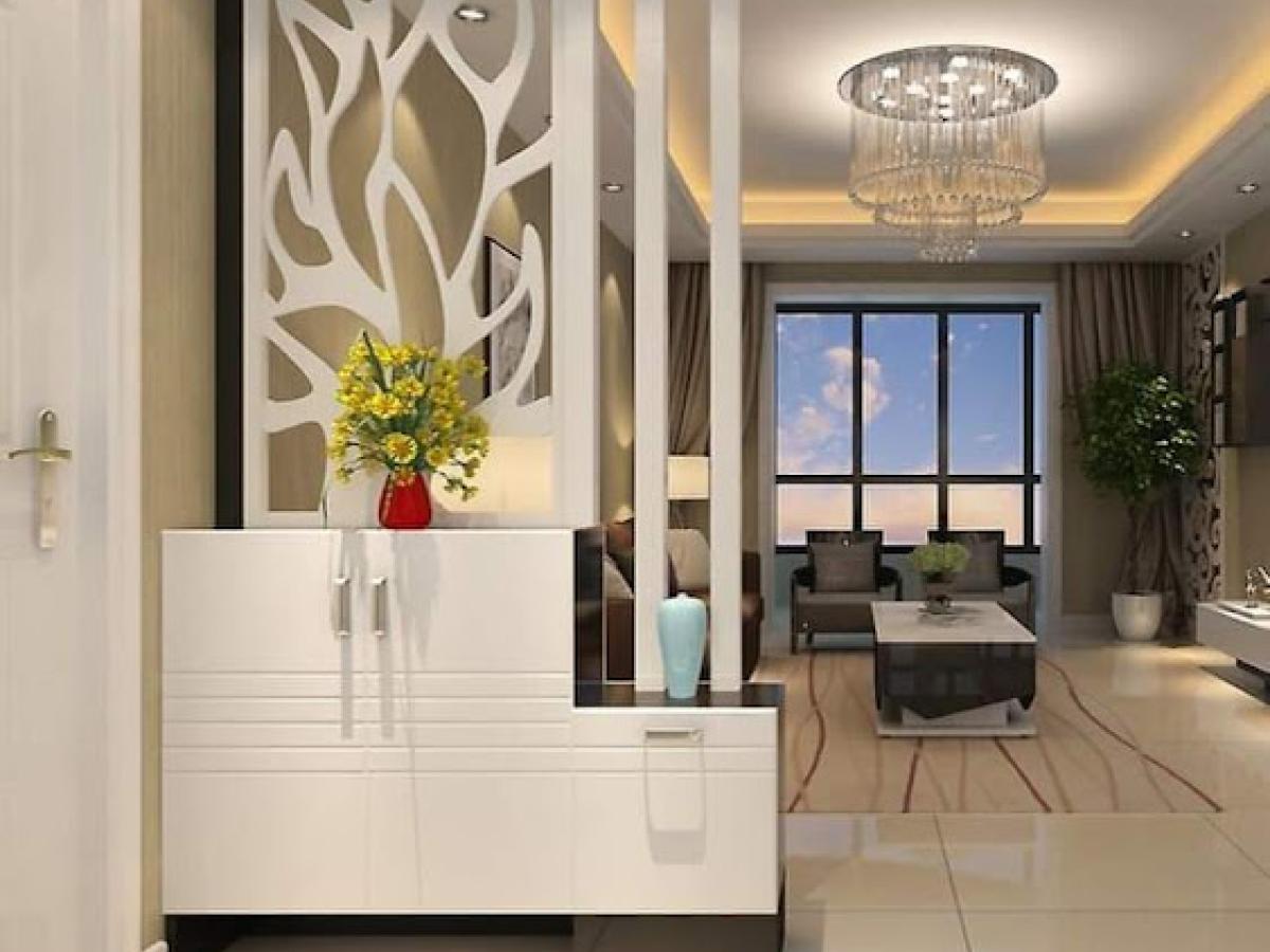Luxury Living Room Wall Partition 